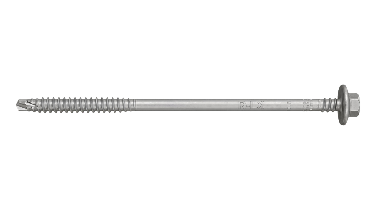Шурупы-саморезы RAWLPLUG для сэндвич-панелей, антикоррозионное покрытие Delta Protekt KL101, шайба диаметр 19мм с EPDM  прокладкой, гарантированная толщина просверливания металлоконструкции 15мм