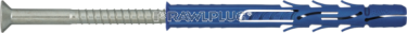 Рамный дюбель универсальный RAWLPLUG c потайной головкой, антикоррозионное покрытие DELTA PROTECT