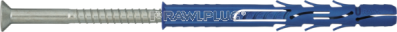 Рамный дюбель универсальный RAWLPLUG c потайной головкой, нержавеющая сталь A4
