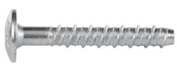 R-LX-PX-ZP Самонарезающий анкер-винт RAWLPLUG с полукруглой головкой, шлиц TORX, оцинкованный