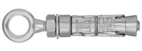 Анкерный болт распорный R-RBL RAWLPLUG 4-х лепестковый с болтом и шайбой, оцинкованный
