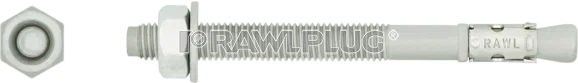 Анкерный клиновой RAWLPLUG для сжатой зоны бетона (без трещин) горячеоцинкованный R-XPT-HD